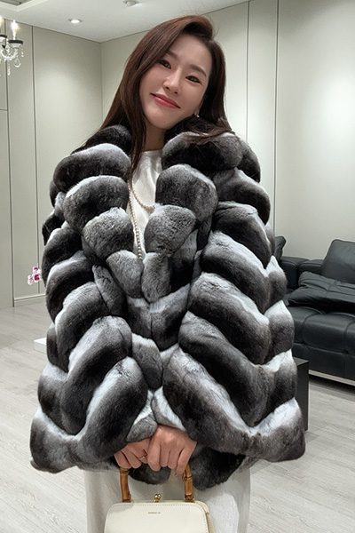 Chinchilla Fur Coat